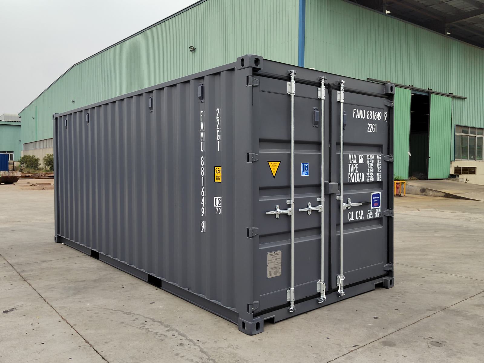 Container maritime 20 Pieds
